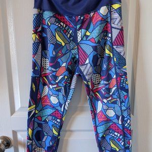 CVG Mosaic capri leggings